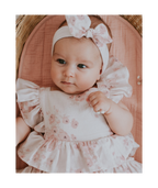 MINI ME | ROMANTISCHE BLOOMER SET CREAM