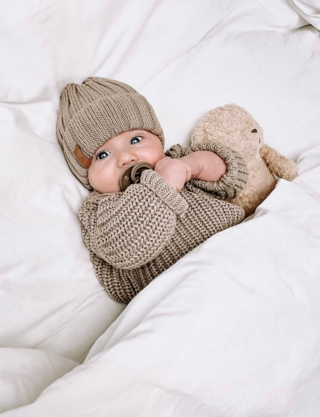 BABYSTYLING | KNITTED SWEATER BRUIN