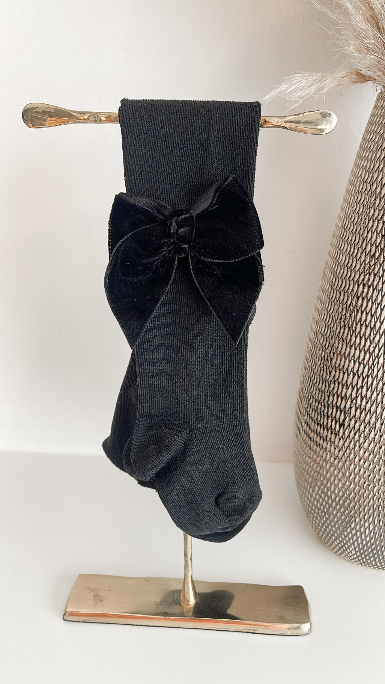 JC SOCKS | KOUSENBROEK MET VELVET ZWART