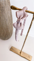 LA FILLETTE | DIADEEM MET STRIK TAUPE