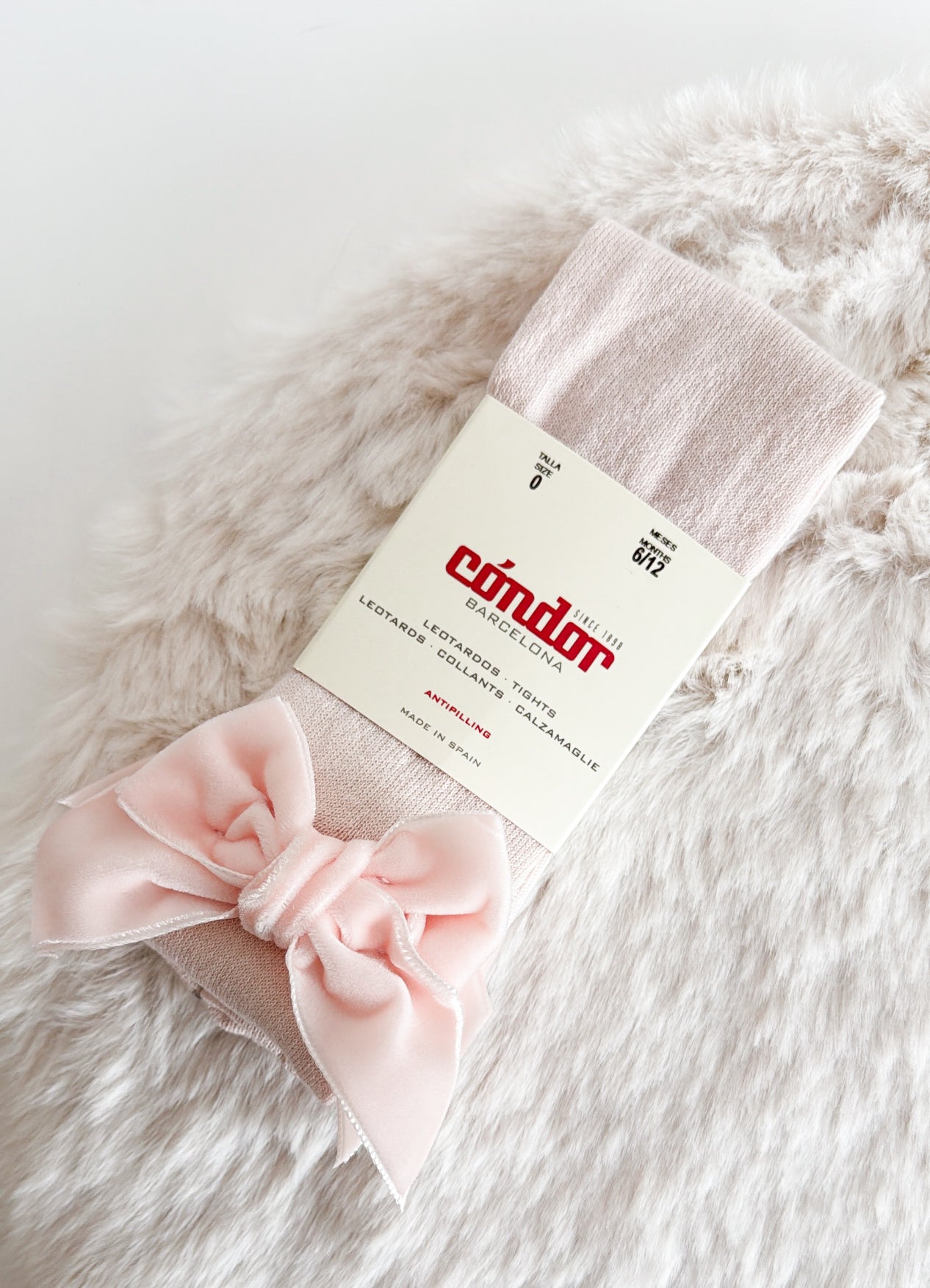 CÓNDOR | KOUSENBROEK MET VELVET NUDE