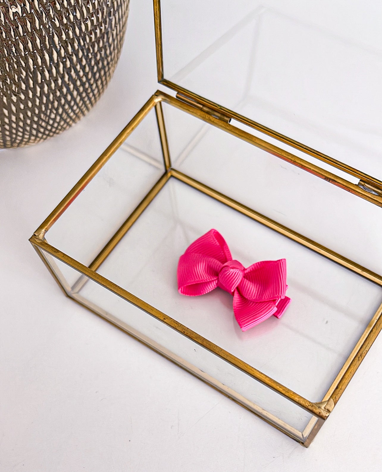 LA FILLETTE | HAARSTRIK OP CLIP FUCHSIA