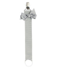 LA FILLETTE | FOPSPEENKETTING MET STRIK LICHT GRIJS