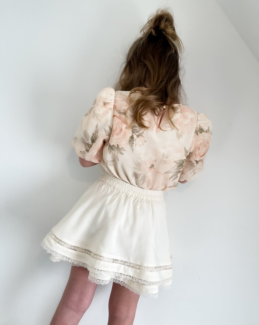 LRDM | SKIRT JULIETTE ANTIEK WIT