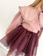 LRDM | SKIRT JULIA BURGUNDY