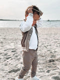 BABYSTYLING| BIKER BROEK BRUIN
