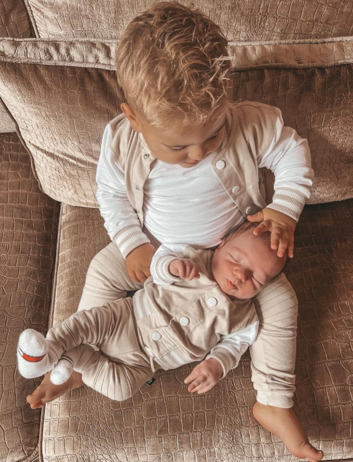 BABYSTYLING | BIKER BROEK BEIGE