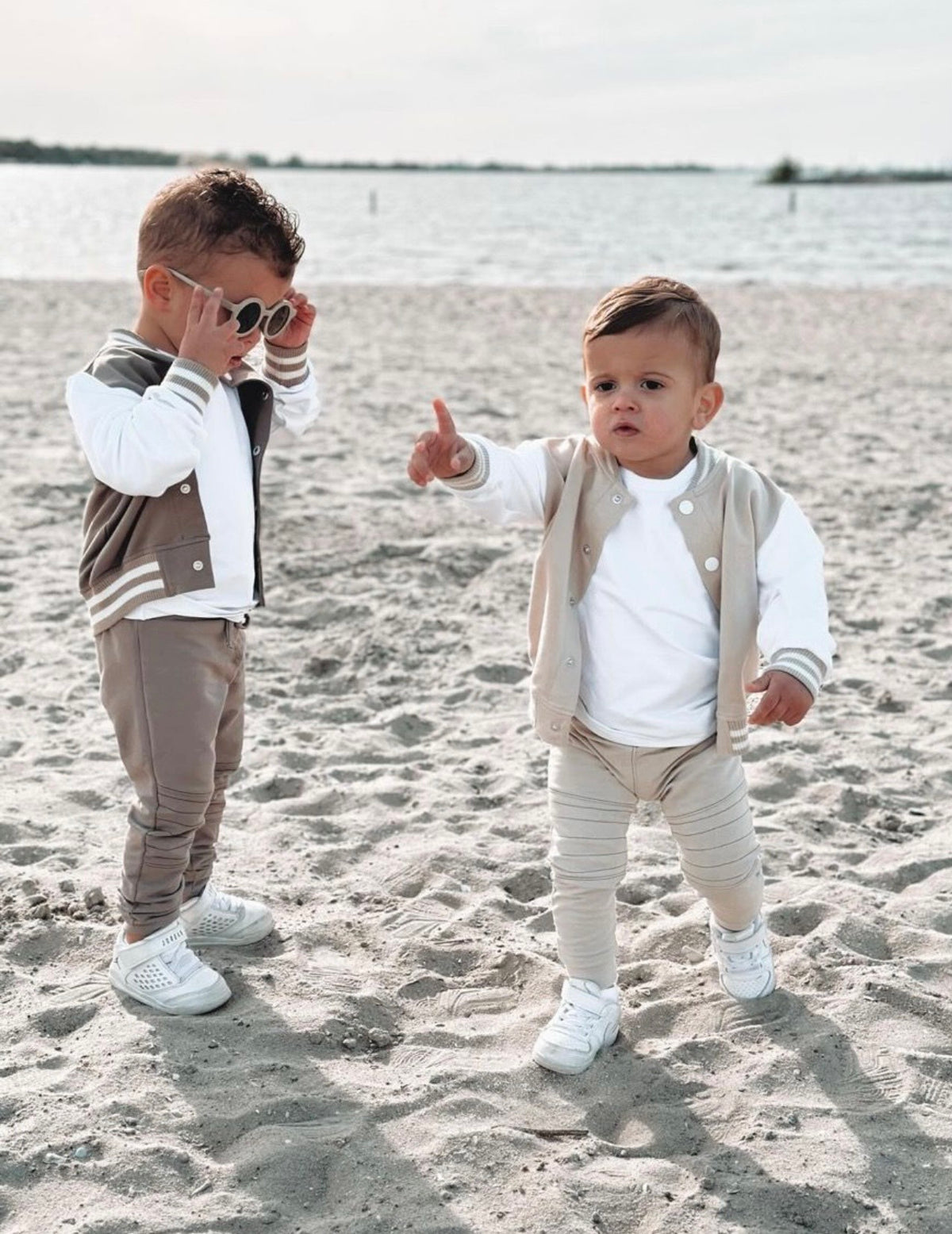 BABYSTYLING| BIKER BROEK BRUIN