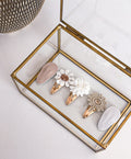 PEEK A BEAU | HAARCLIP SET GOLD AND WHITE
