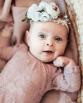 ROMPER KANTEN MOUW | ROZE