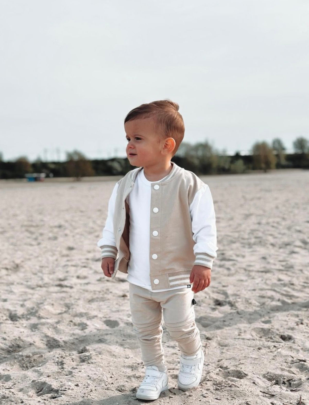 BABYSTYLING | BIKER BROEK BEIGE
