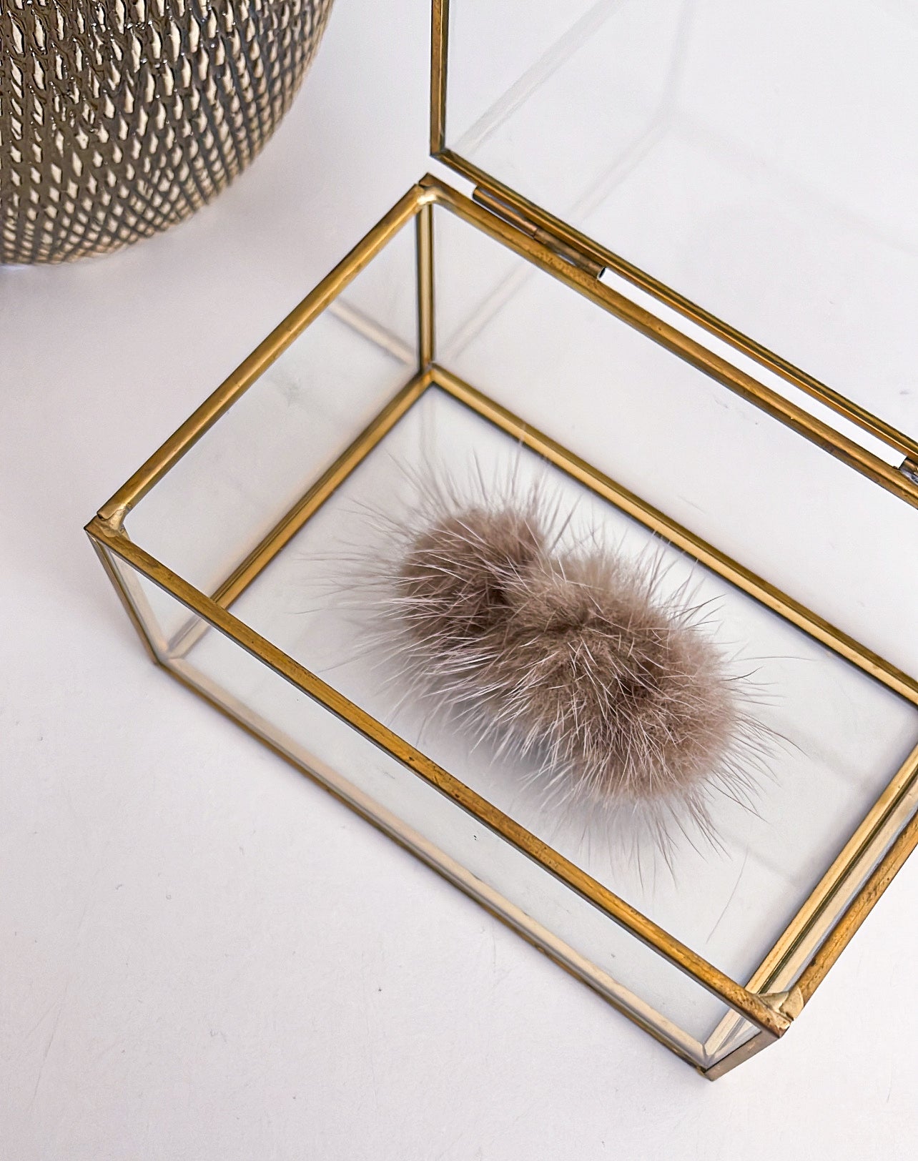 PETITE MAISON | HAARCLIP MET BONT BEIGE