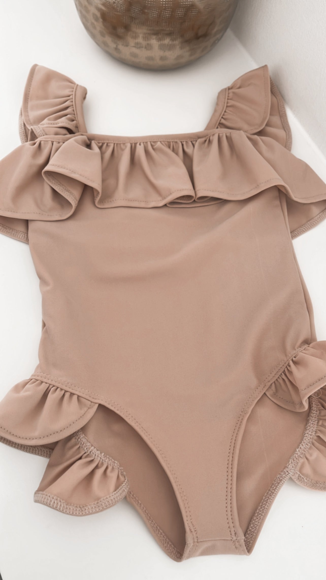 MINI ME | BADPAK MET RUFFELS ROZE