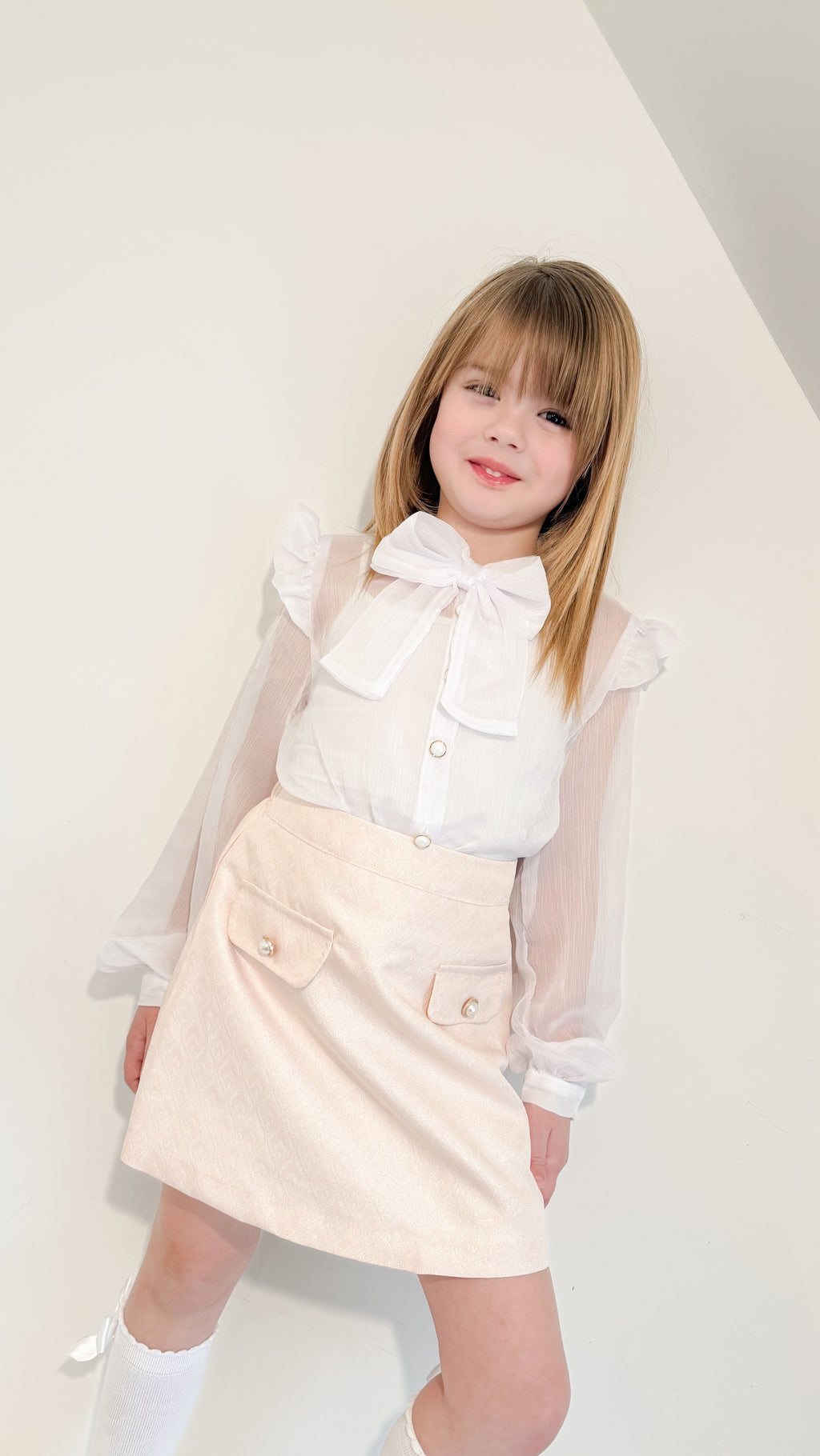 PETITE FRAN EXCLUSIEF | BLOUSE ROSE