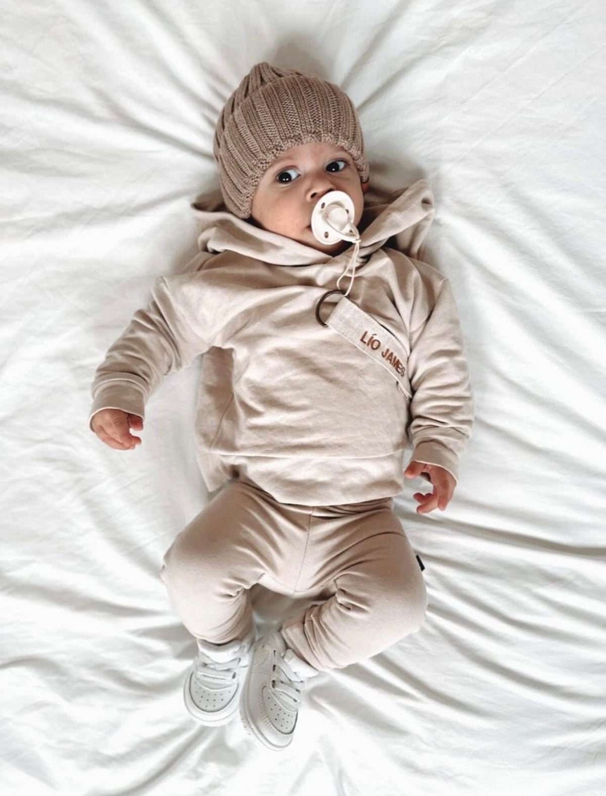 BABYSTYLING | HOODIE BEIGE