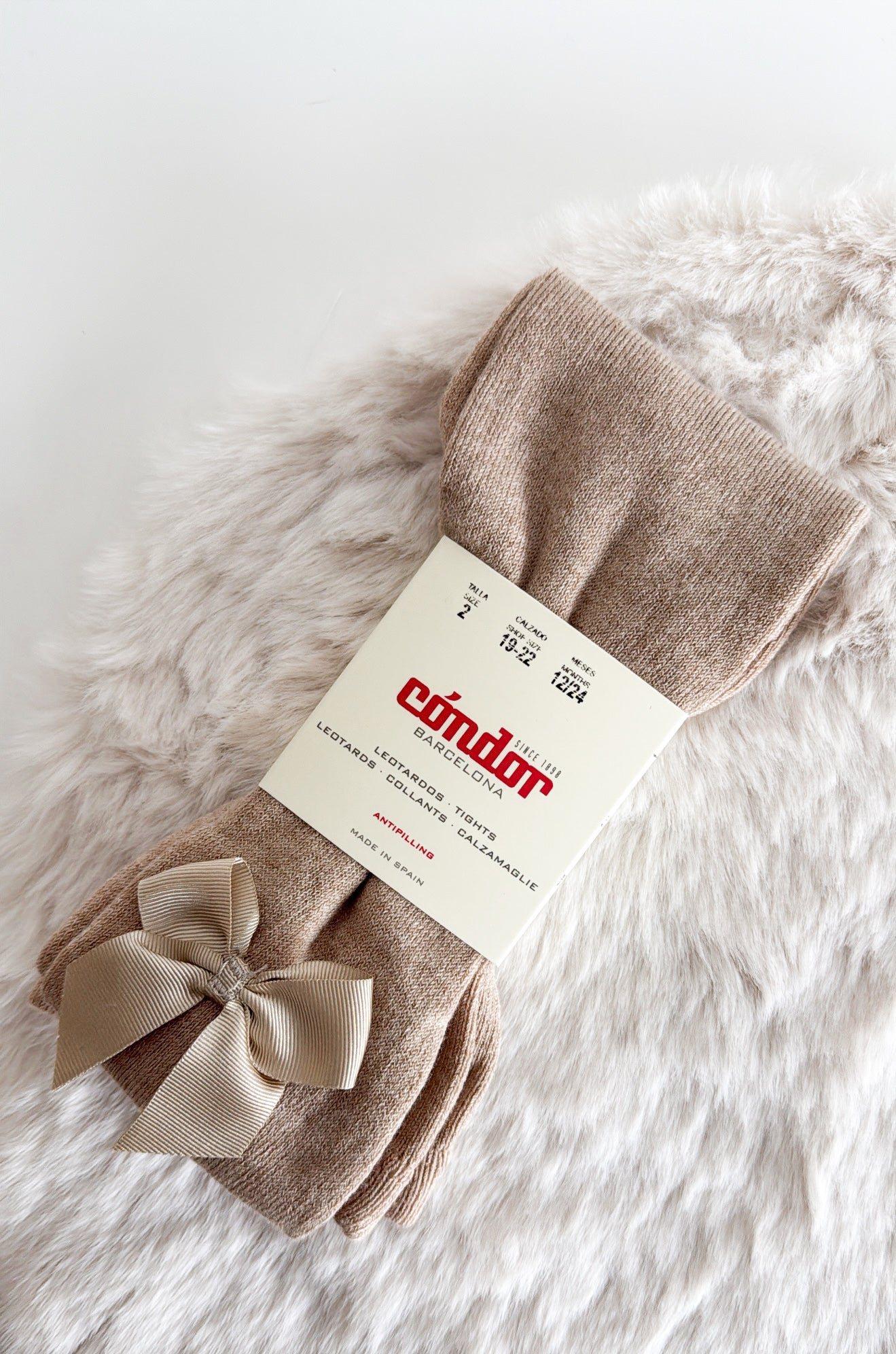 CÓNDOR | KOUSENBROEK MET STRIK NOUGAT
