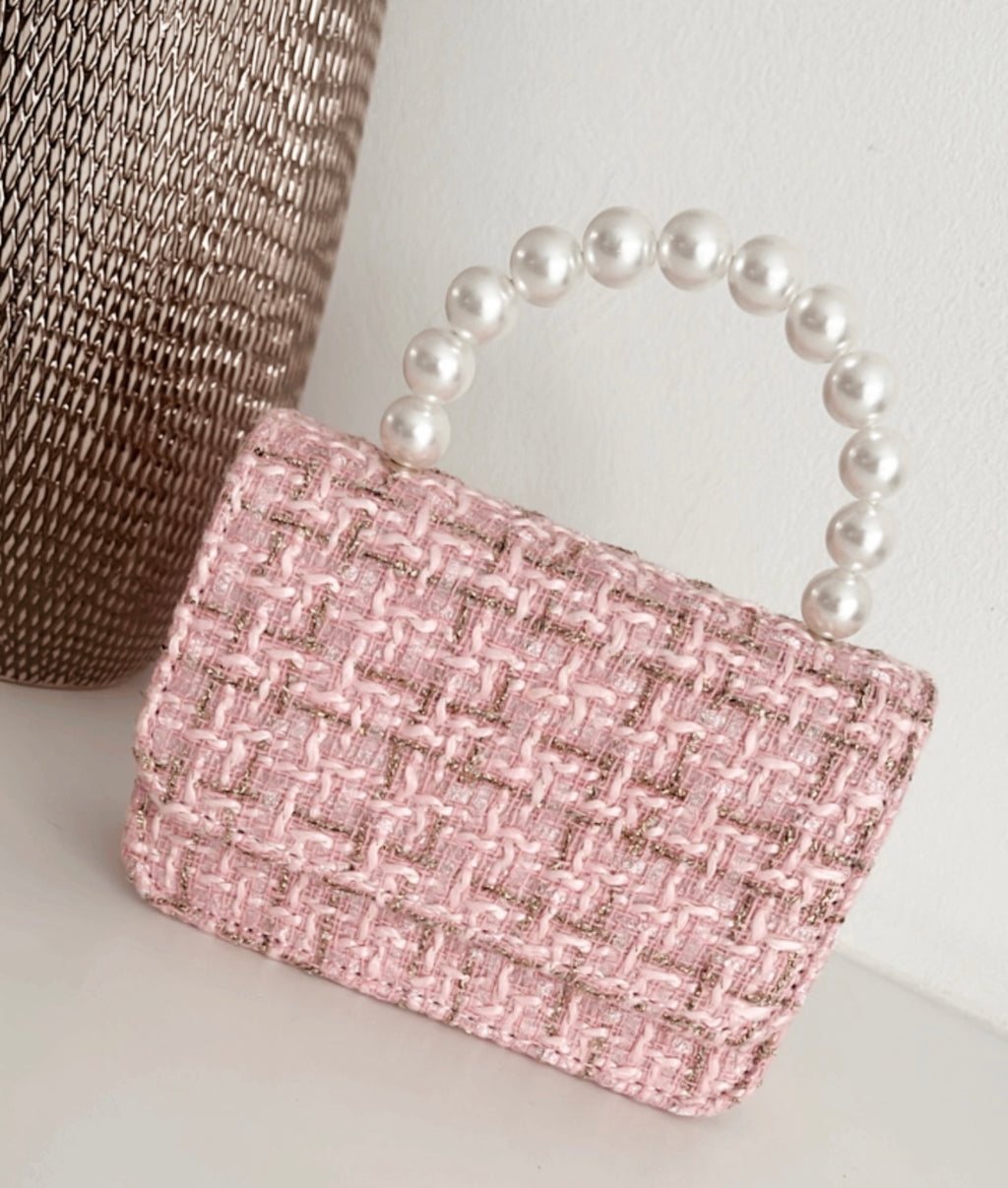 HANDTAS | GOUD ROZE