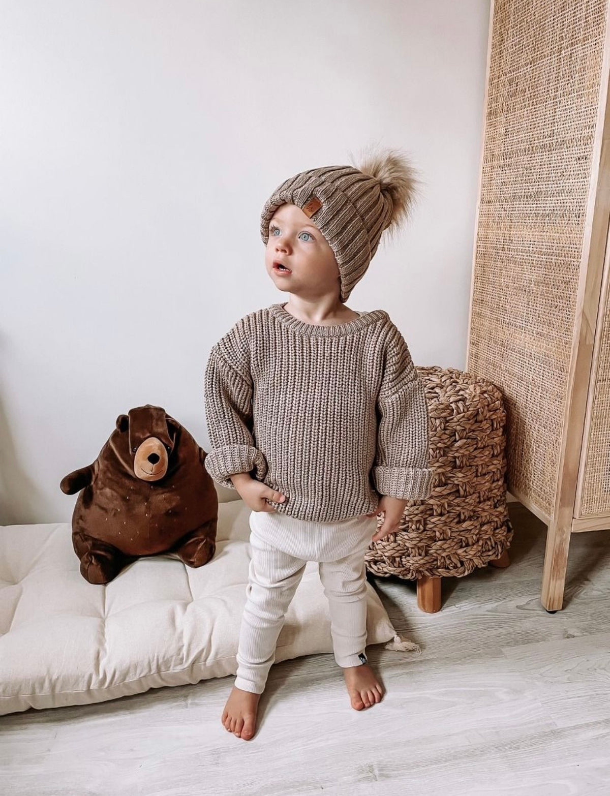 BABYSTYLING | KNITTED SWEATER BRUIN
