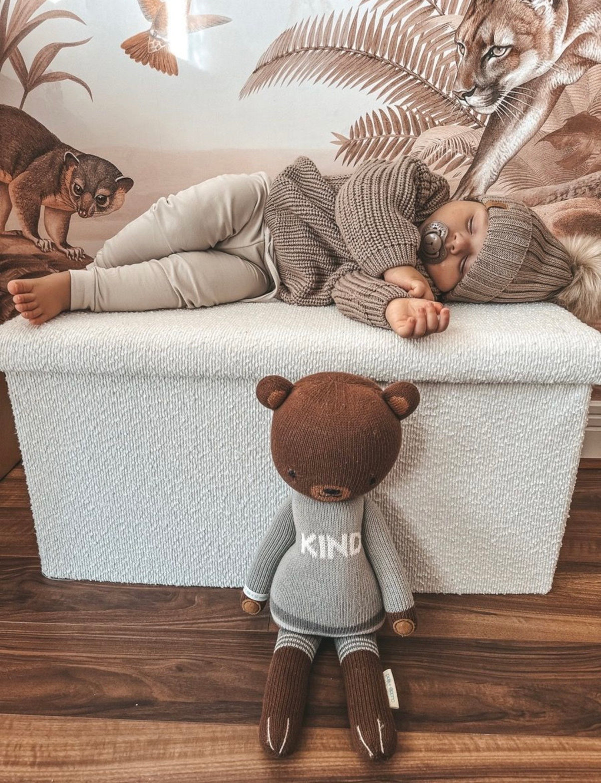 BABYSTYLING | KNITTED SWEATER BRUIN