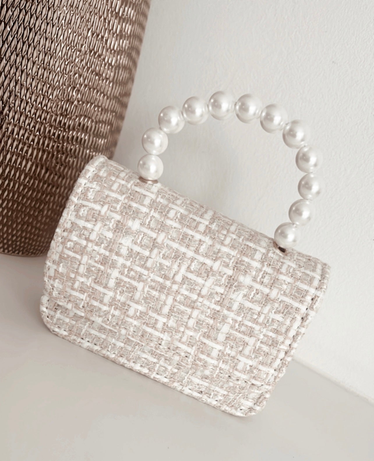 HANDTAS | WIT GOUD