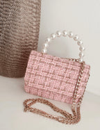 HANDTAS | GOUD ROZE