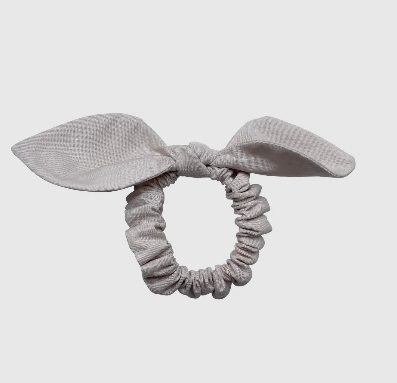 LA FILLETTE | MINI SCRUNCHIE LICHT GRIJS