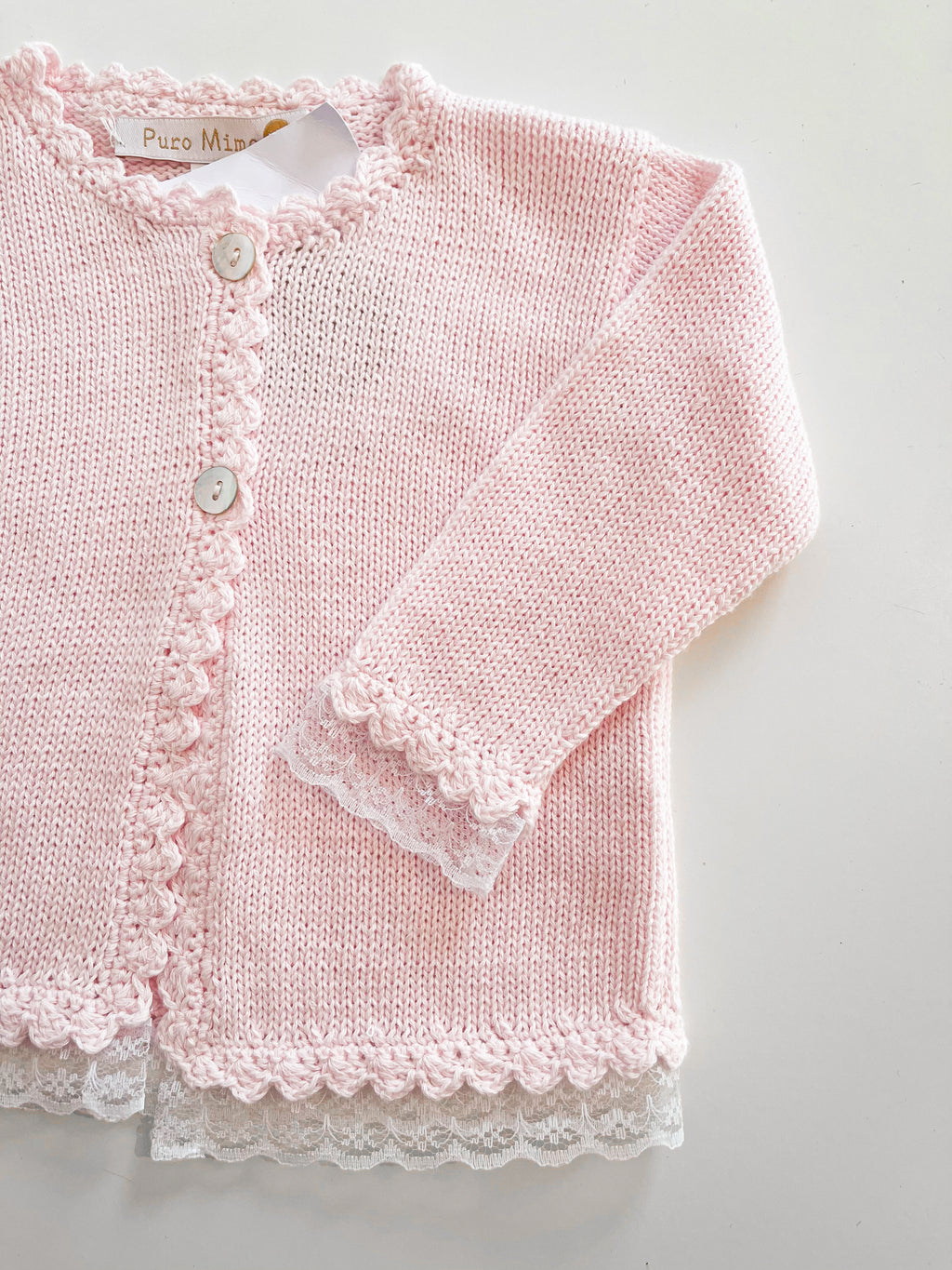PURO MIMO | CARDIGAN ROSA