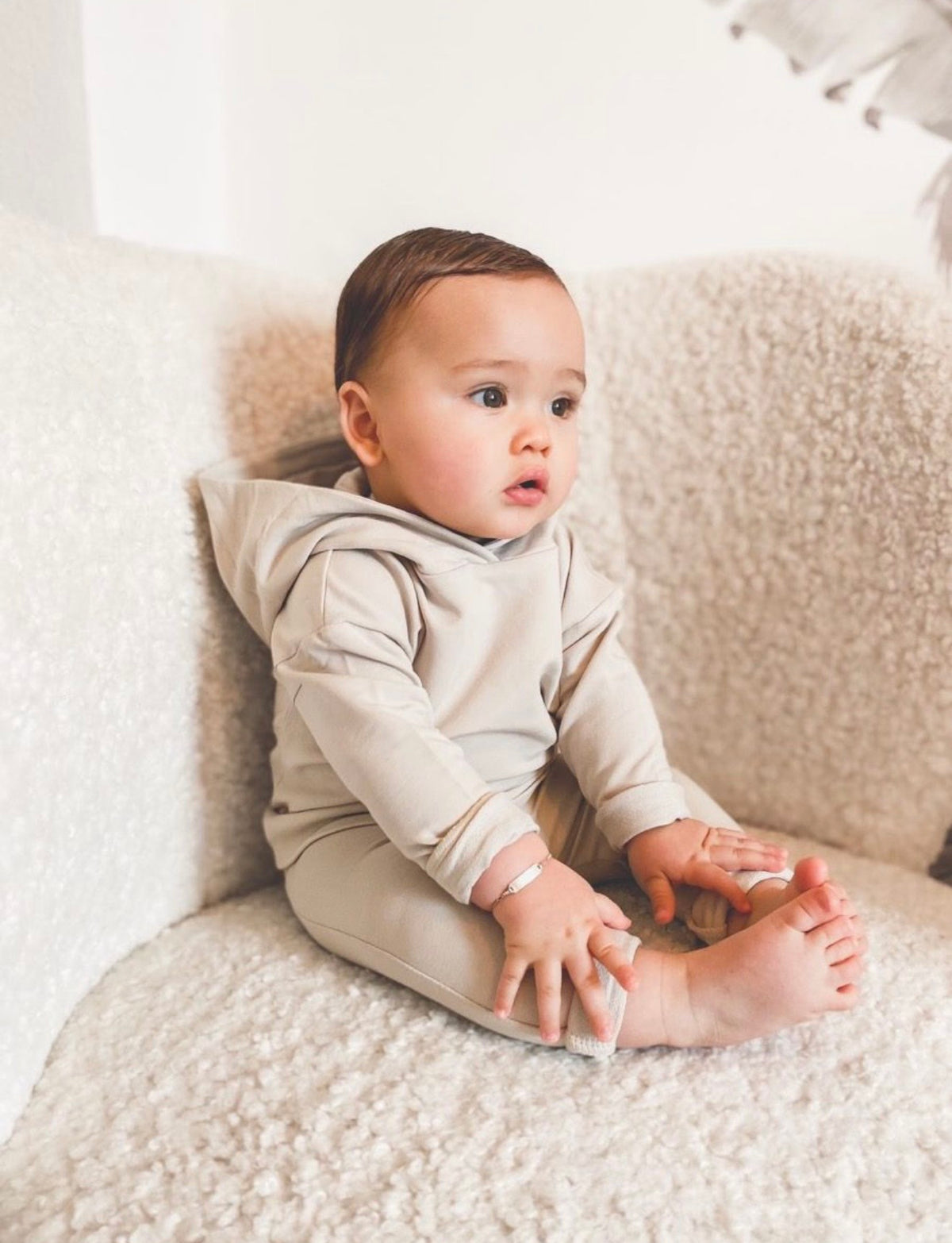 BABYSTYLING | HOODIE BEIGE