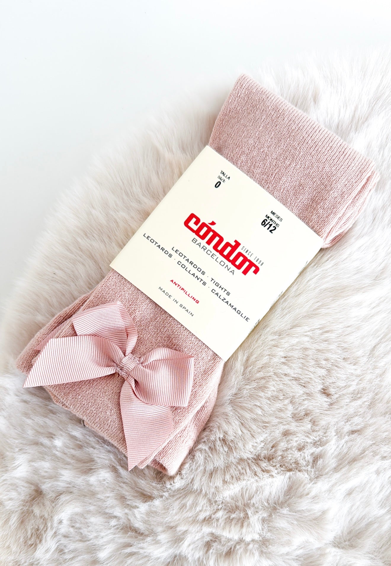 CÓNDOR | KOUSENBROEK MET STRIK ROZE