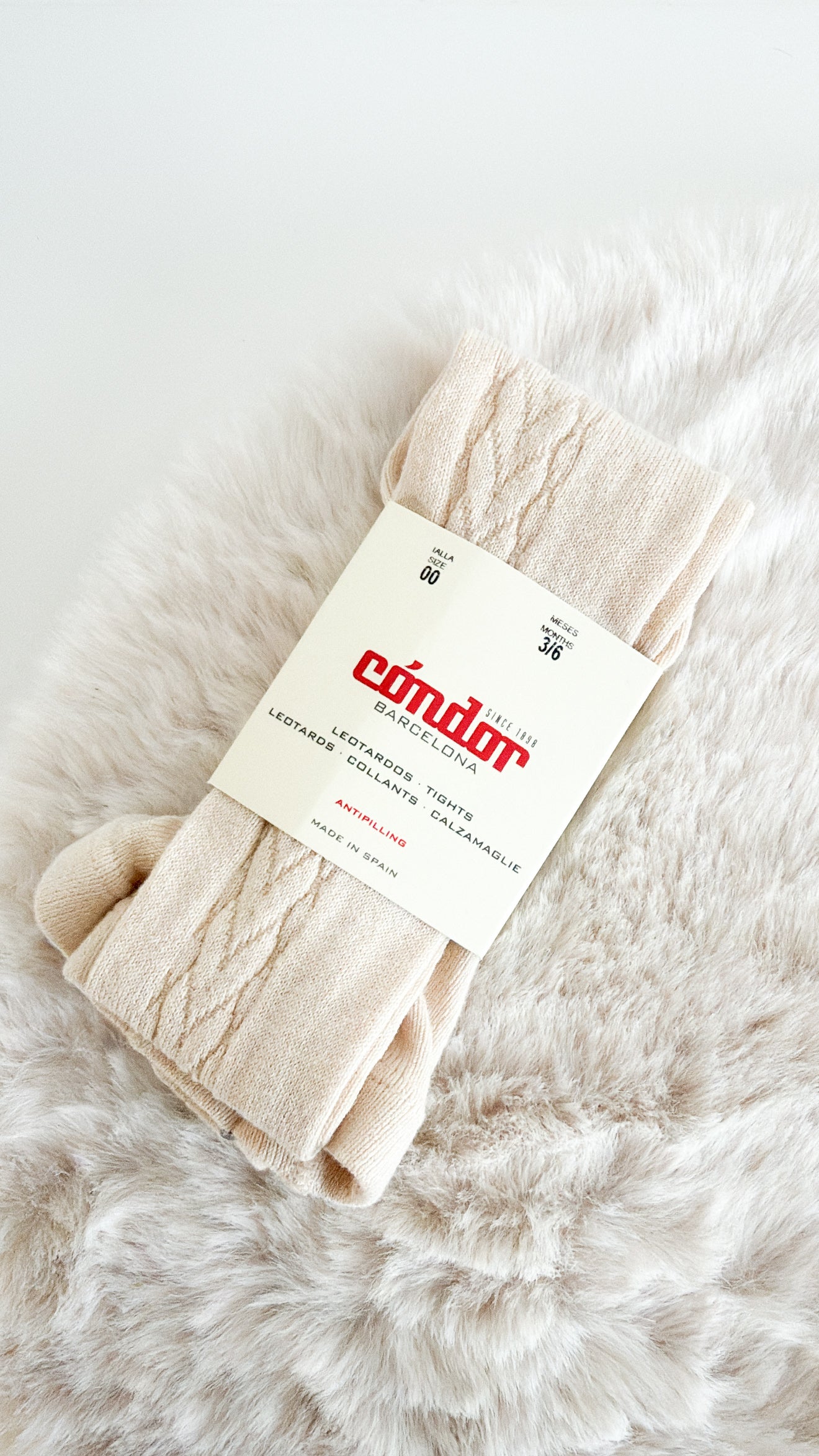CÓNDOR | KOUSENBROEK MET VISSENGRAAT ZAND BEIGE