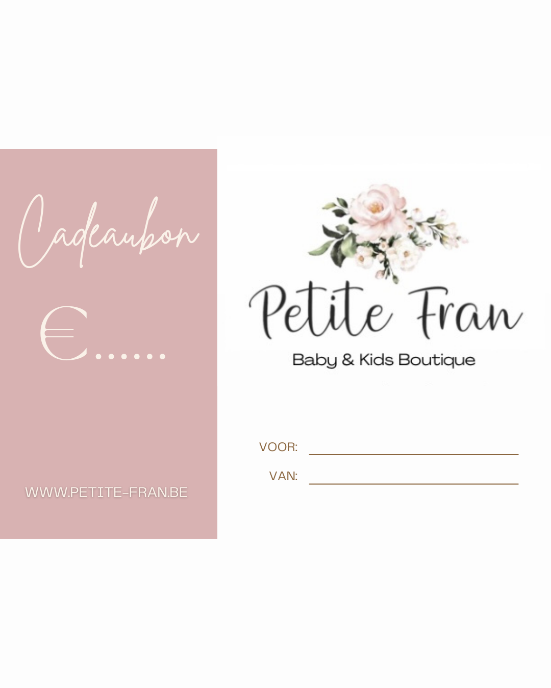 PETITE FRAN CADEAUBON