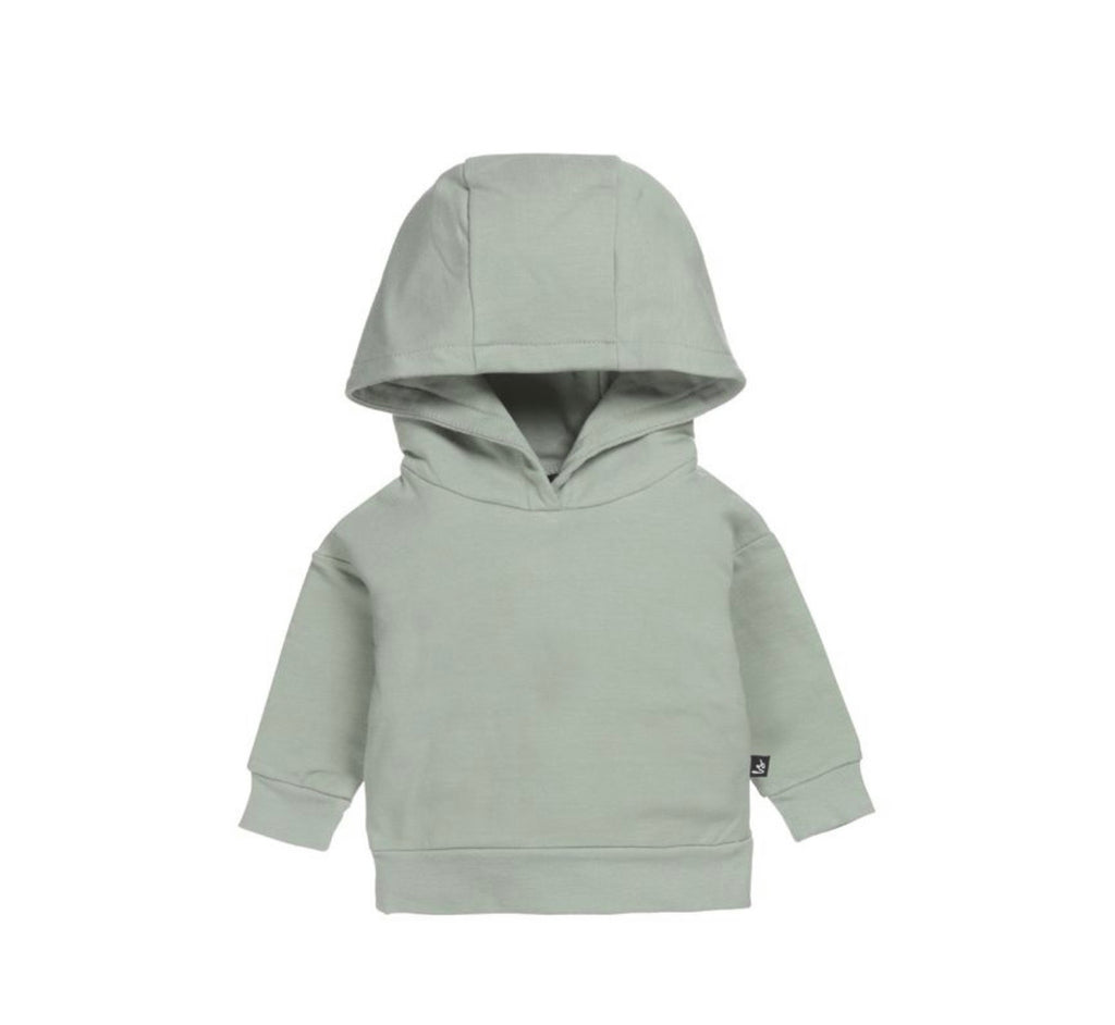 BABYSTYLING | HOODIE DUSTY GREEN